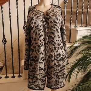 Democracy Long Open Sweater